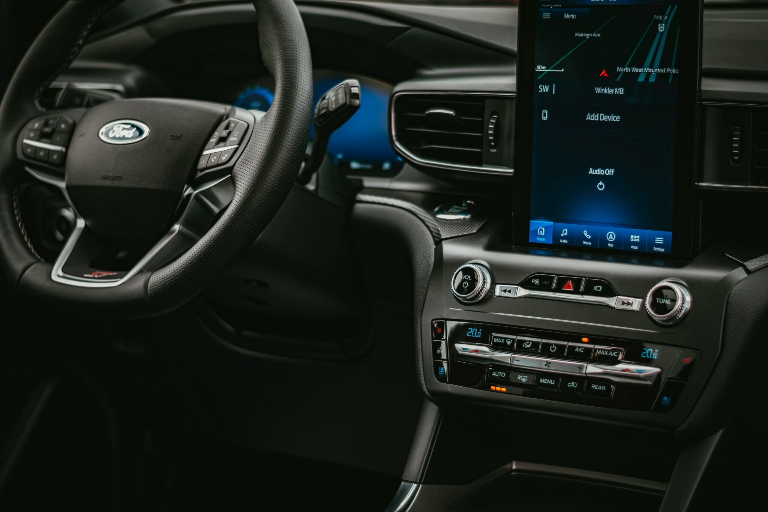2023 ford bronco interior detail
