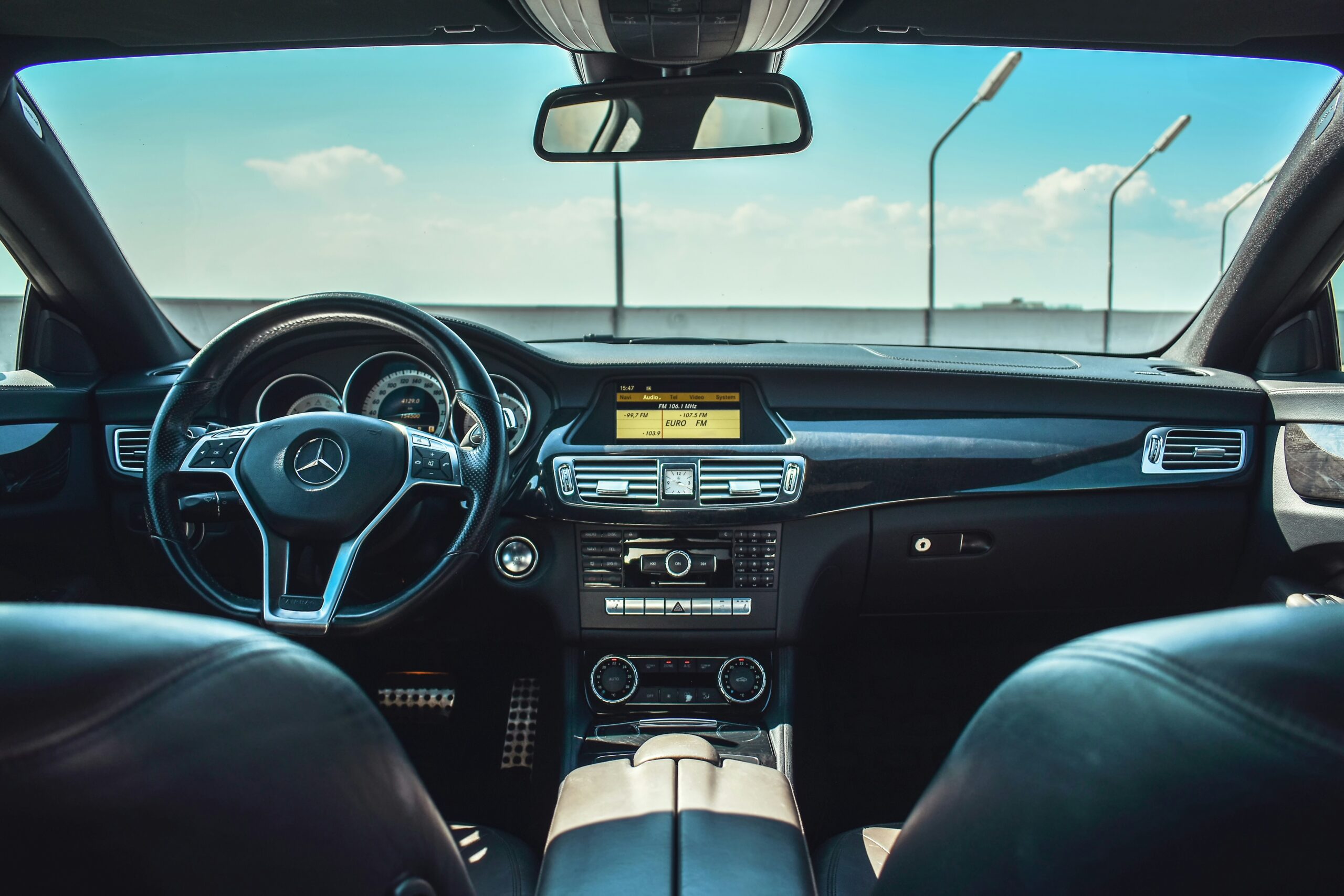 mercedes amg interior detail